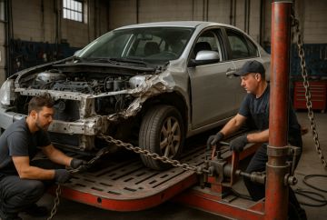 Frame Straightening for Collision Repair in Nazareth PA